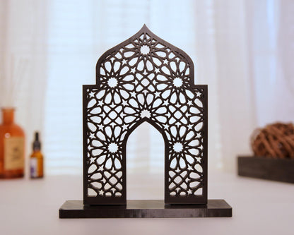 Geometric Mosque Arch Stand