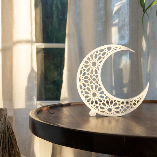 Geometric Crescent Stand