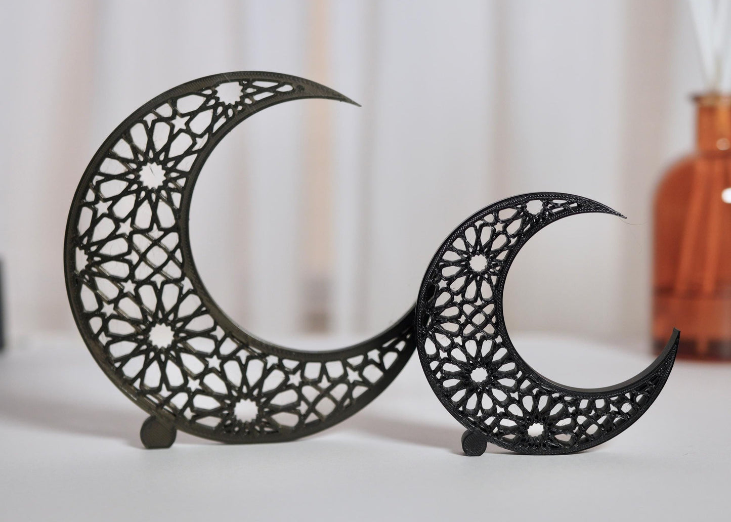 Geometric Crescent Stand