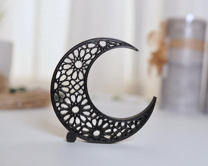 Geometric Crescent Stand